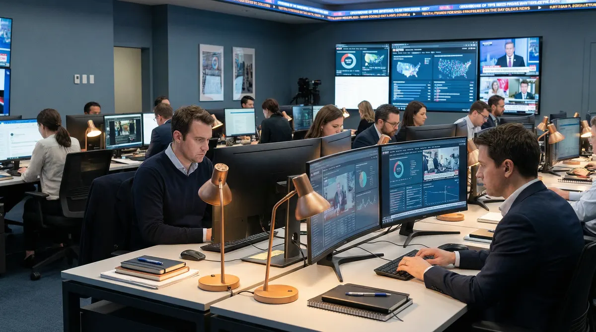 黑料官网 - 新闻编辑室调查团队工作场景